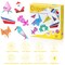 Origami Paper for Kids, 300 Sheets Colorful Origami Paper Kit 5.5Inch, 100 Origami Projects & Easy Origami Book Origami Kit for Kids, Creativity Training & Brain Development Origami Set for Kids
